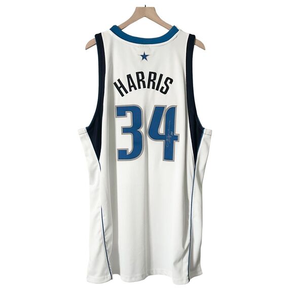 Devin Harris NBA Dallas Mavericks Adidas Men's Jersey Autographed Size 52 Large - Picture 4 of 11